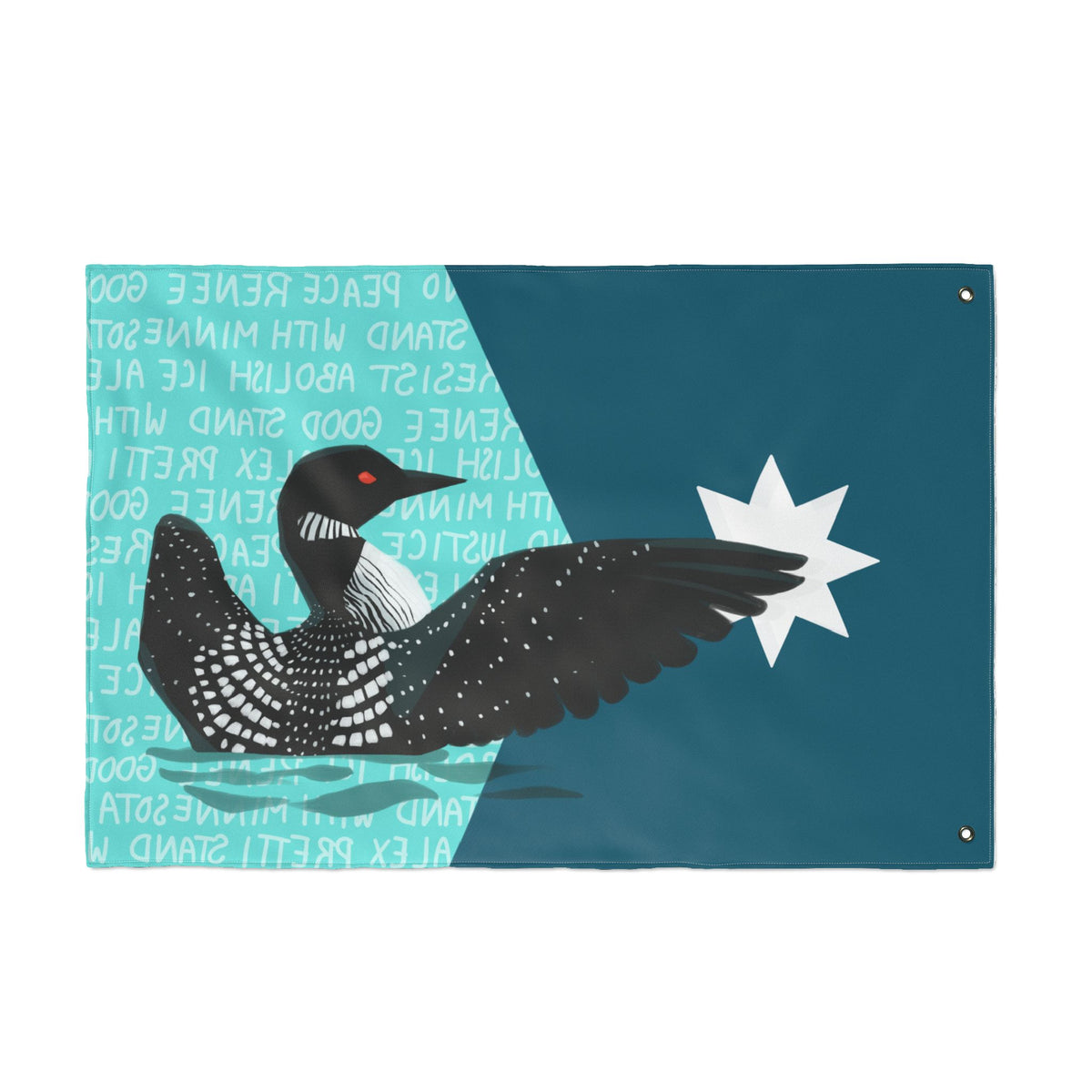 Double Sided Flag