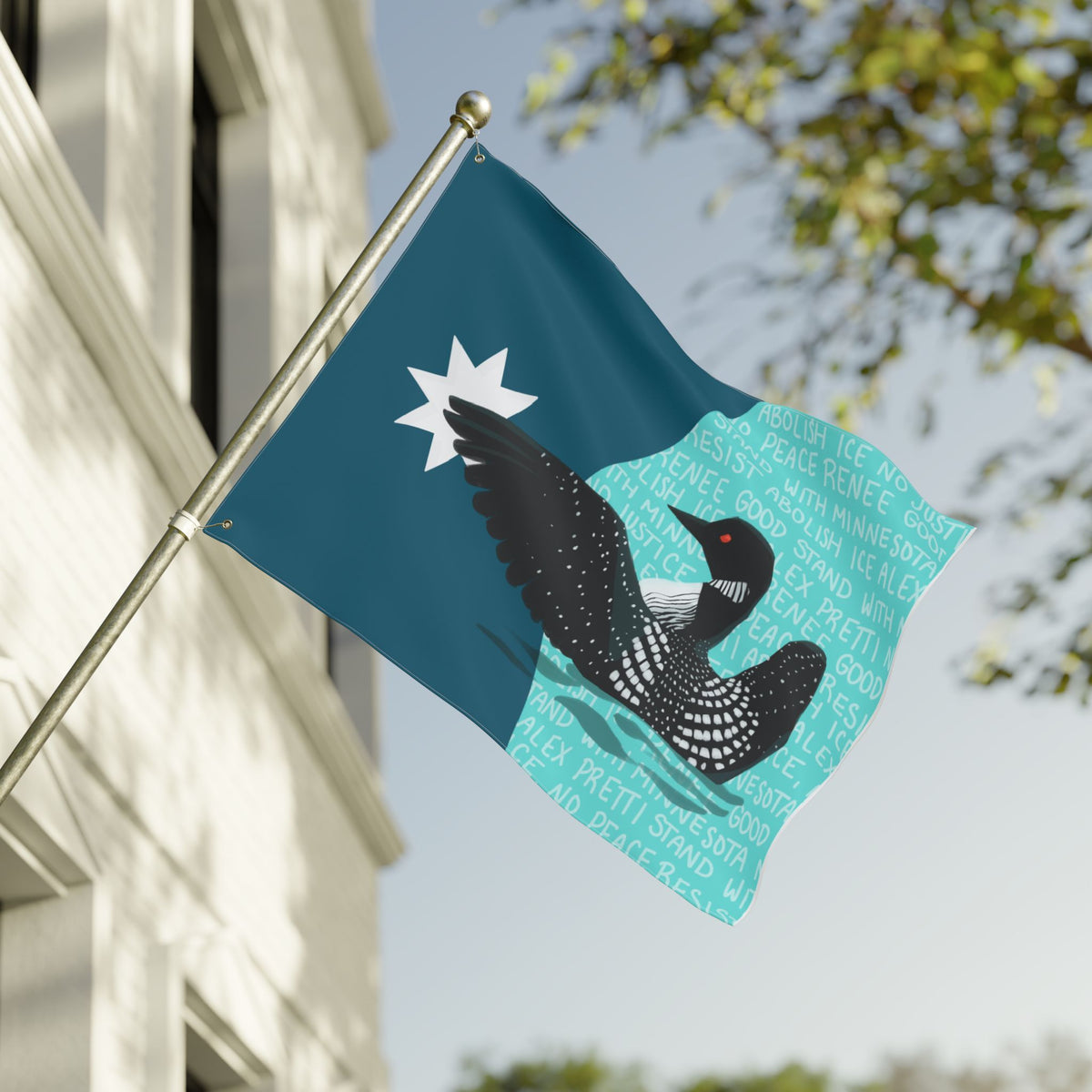 Double Sided Flag