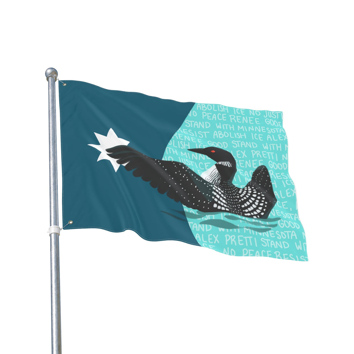 Double Sided Flag