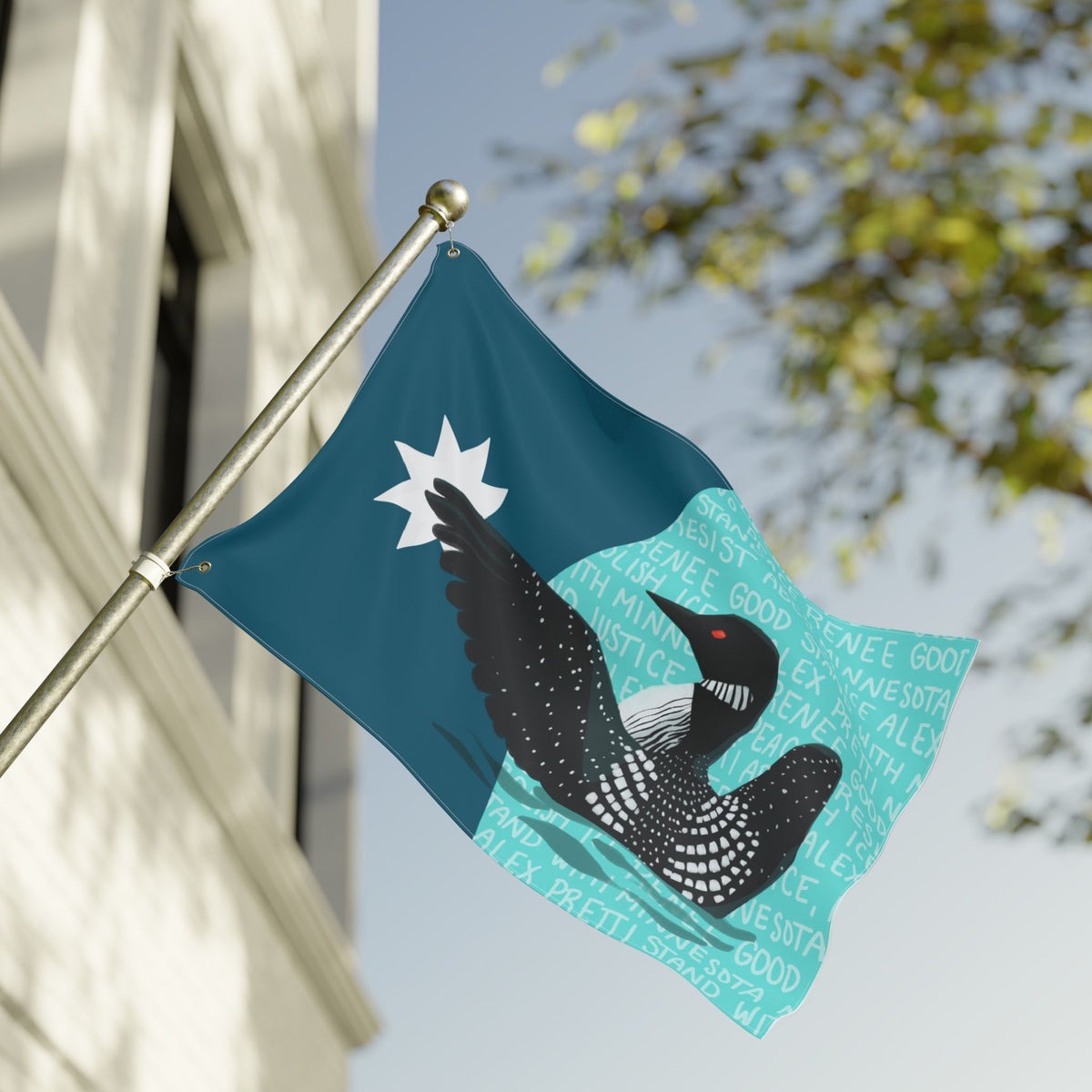 Double Sided Flag