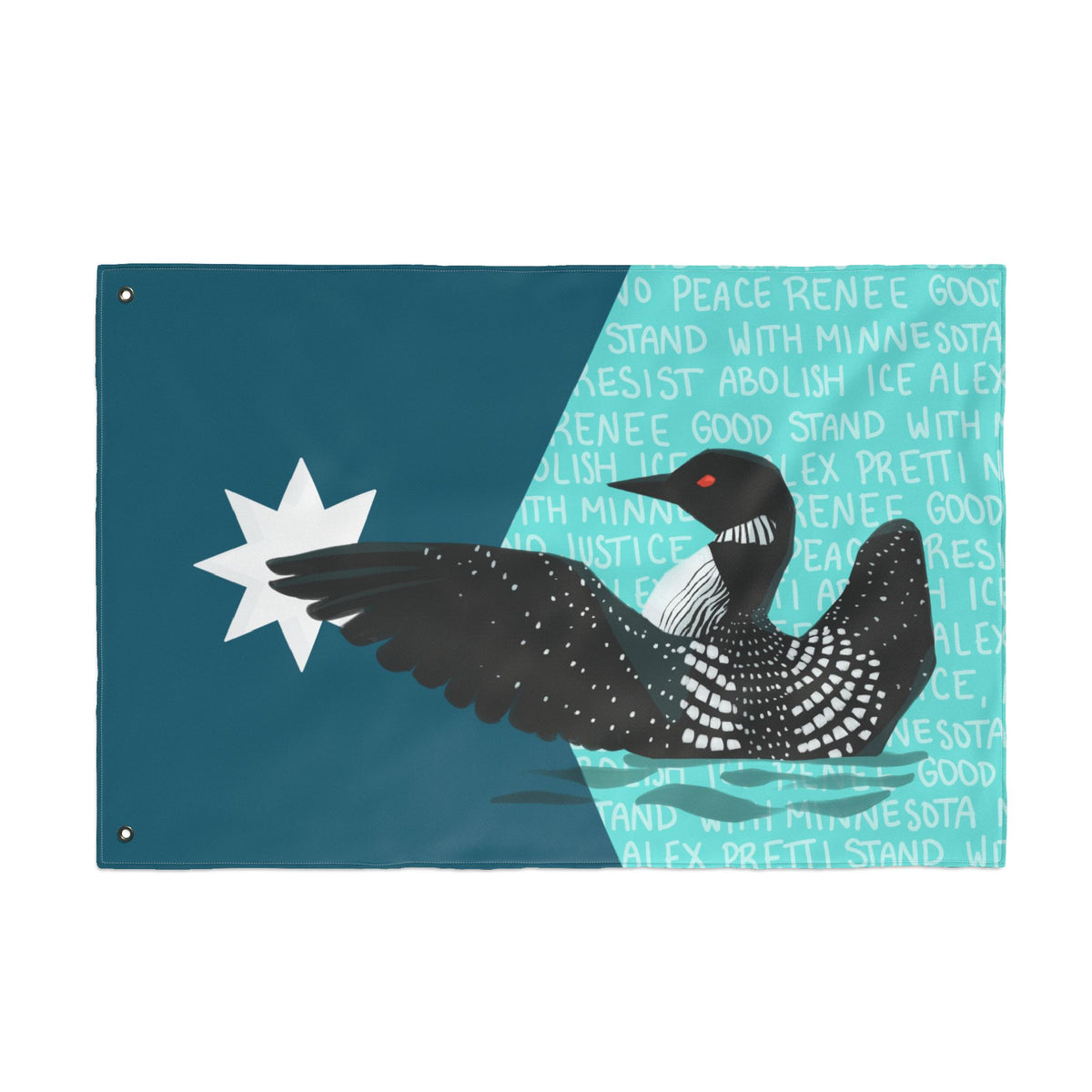 Double Sided Flag