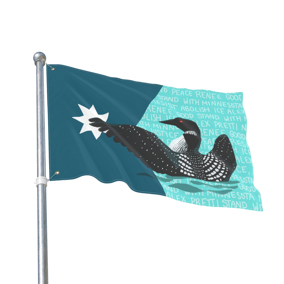 Double Sided Flag